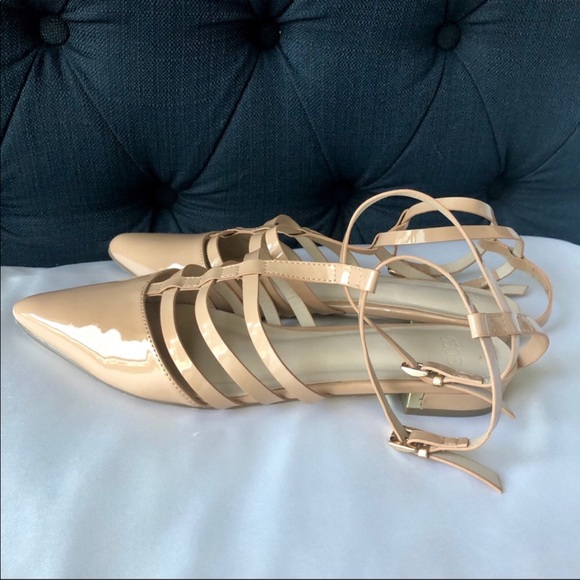 ASOS Pointed Caged Ballet Flats - Picture 6 of 8